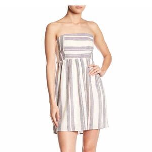 Socialite strapless tie back dress size XL NWOT